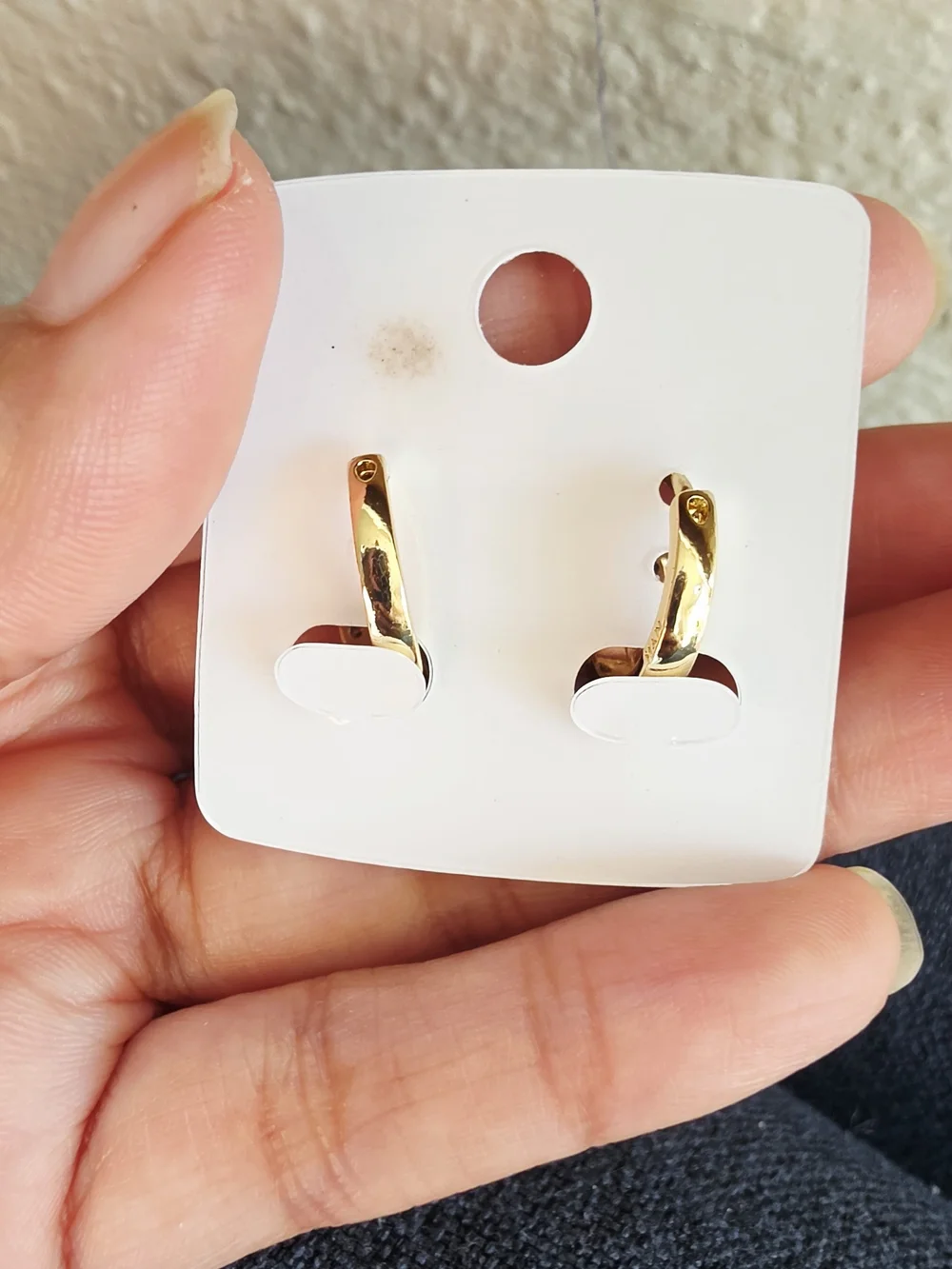 Argollas Oro Laminado 14k